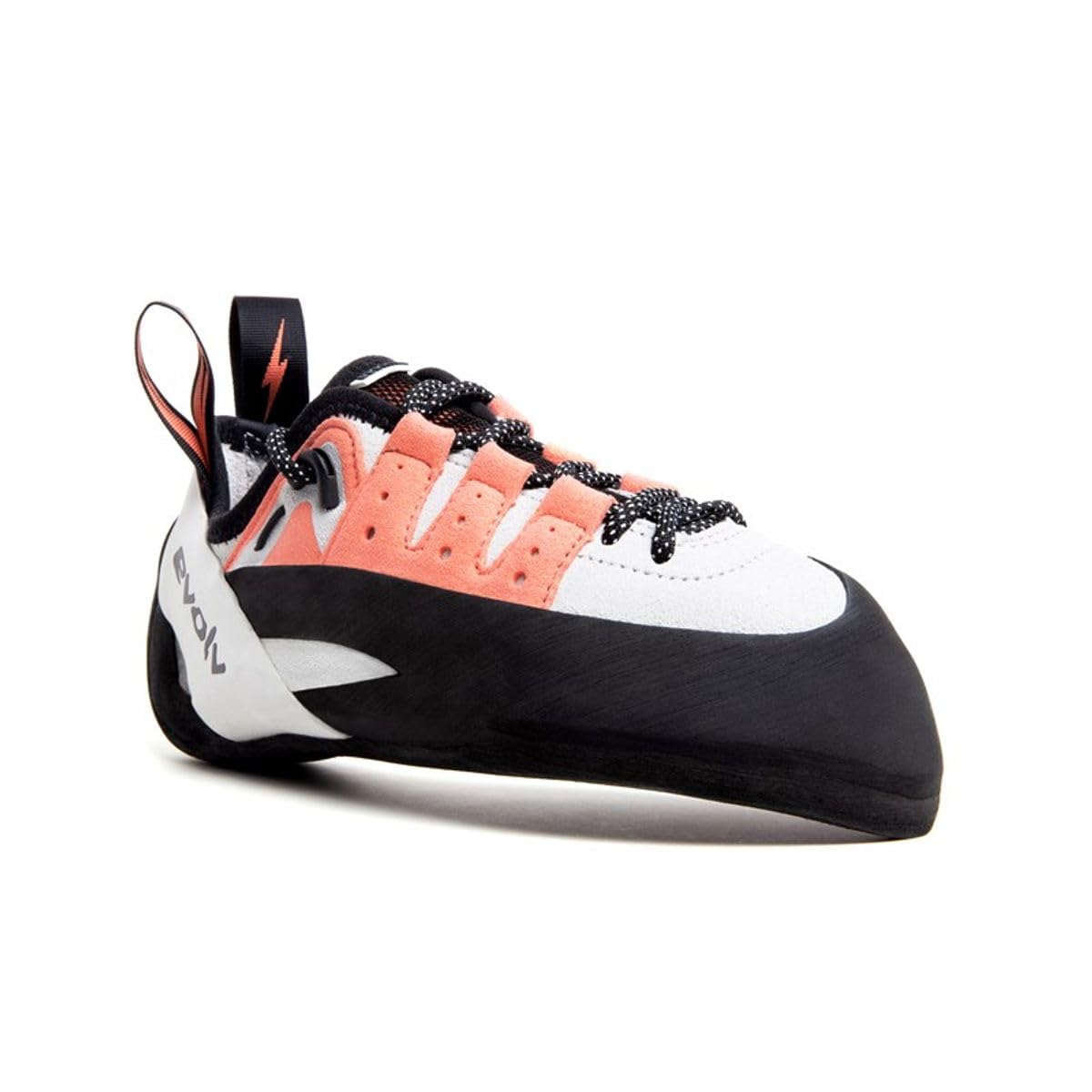 EVOLV Geshido Lace Climbing Shoes - Women's White/Coral/Black 6.5