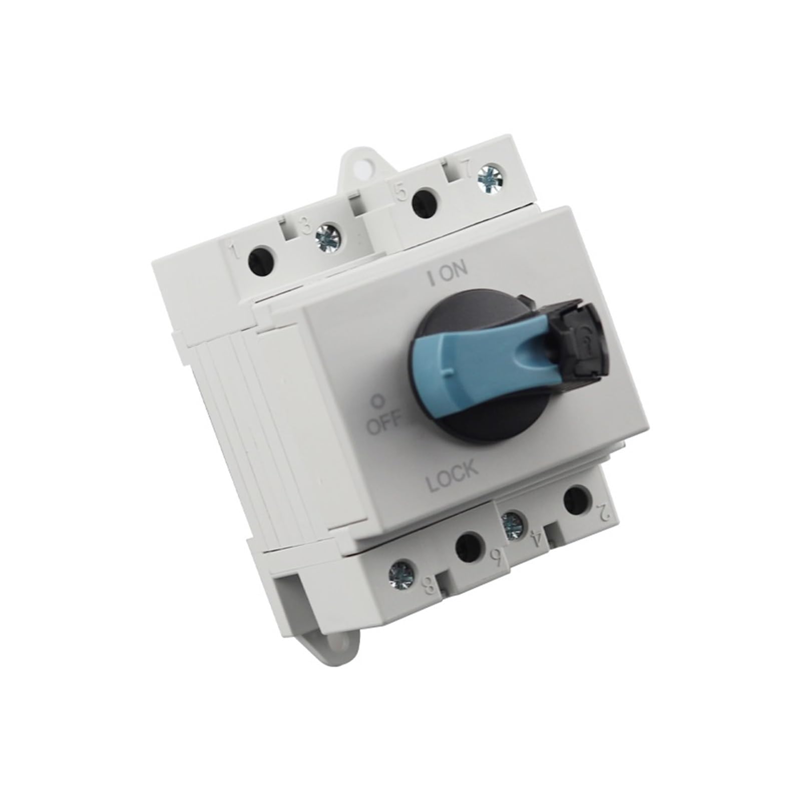 Interruptor seccionador Solar PV DC 4P 32A 300V 600V 800V 1000V 1200V con TUV CE SAA RCM(Yellow,4P 32A_1200V DC)
