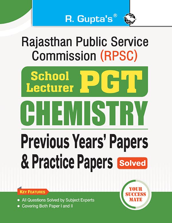 RPSC School Lecturer PGT Teacher
