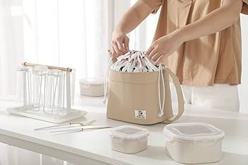 Amazon｜ouycboa お弁当袋 折りたたみ 保冷保温 巾着ランチ