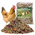 Mkobon 10 Oz Chicken Nesting Herbs, 8 Dried Flowers & Herb Supplement for Chickens Coop, Natural Freshener to Improve Egg Production, Feather Quality & Hen Wellness for Laying Hens