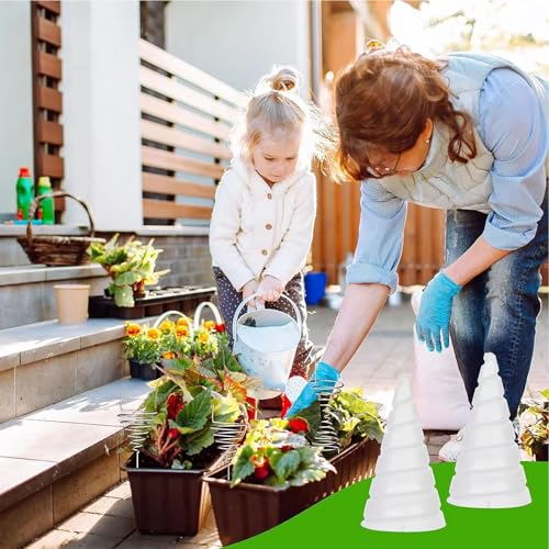 Supports d'électroculture réglables pour potager et fleurs - 3