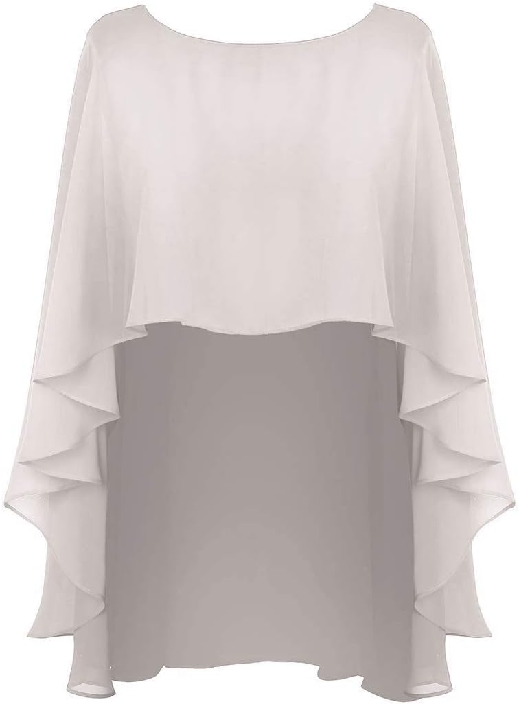 Chiffon Wedding Capes Evening Dress Bridesmaid Stole Formal Scarves Bridal Wraps Long Shawls