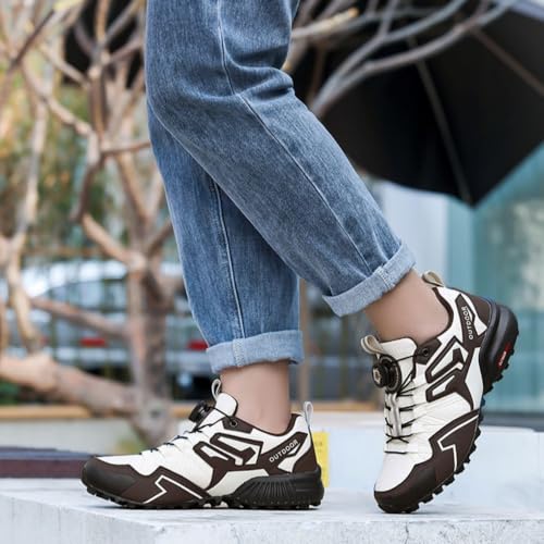 Men's Trail Running Shoes Lightweight Hiking Sneakers Breathable Outdoor Trekking Shoes for Walking, Biking, Climbing, and Workouts2