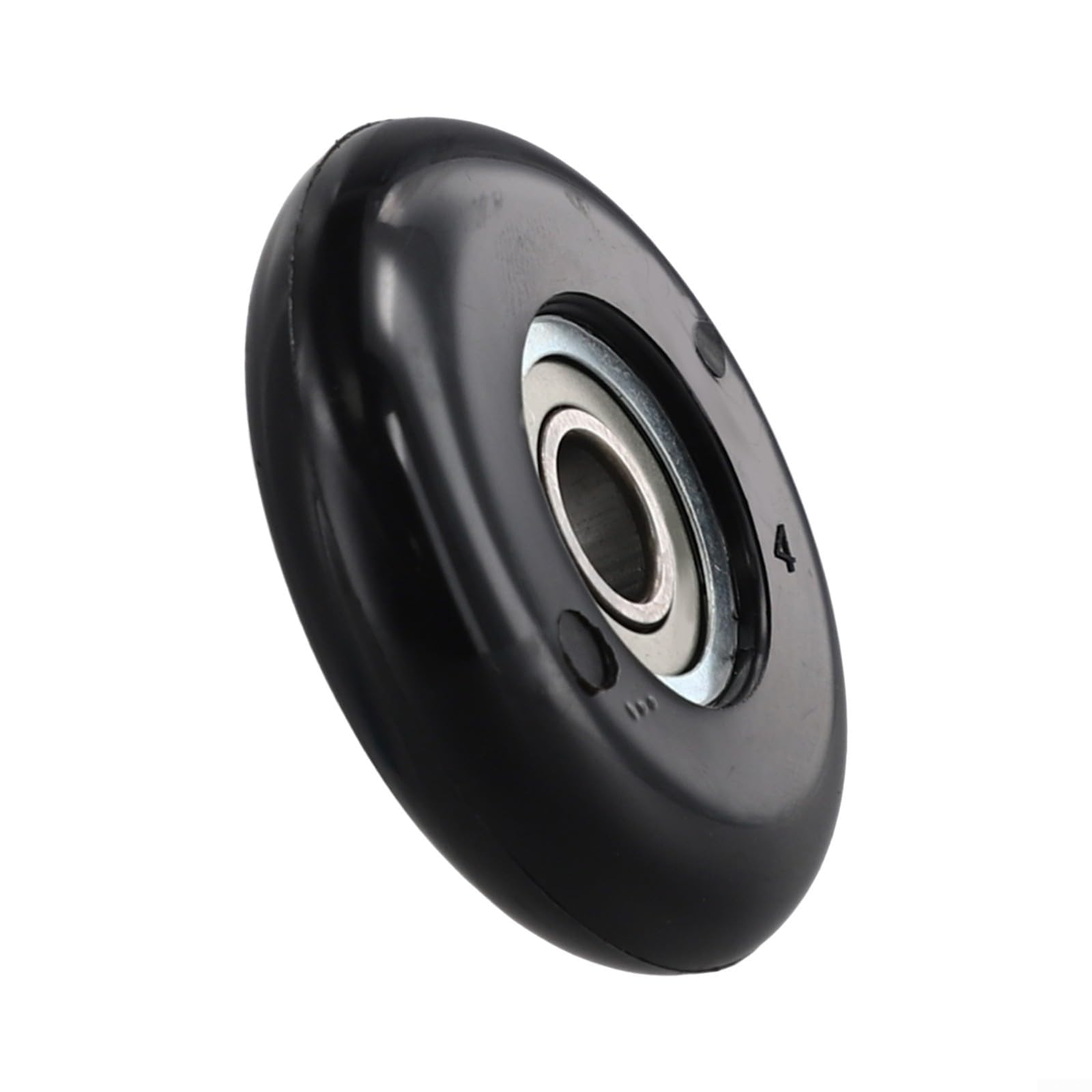 Ruota Sedile per Vogatore da 43 mm di Diametro, puleggia di Ricambio in plastica ad Alta Resistenza con Cuscinetto in Acciaio a Diametro Interno di 8 mm per Attrezzature da Fitness (4 Pezzi)