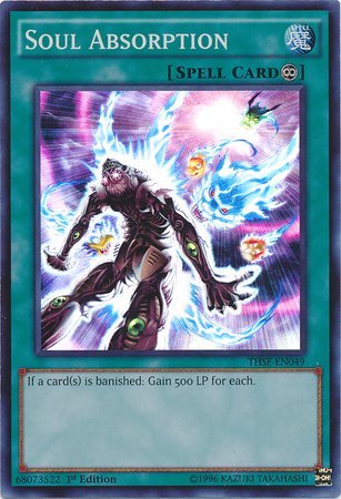 card of the soul yugioh Amazon.com: Yu-Gi-Oh! - Soul Absorption (THSF-EN049) - The Secret Forces -  1st Edition