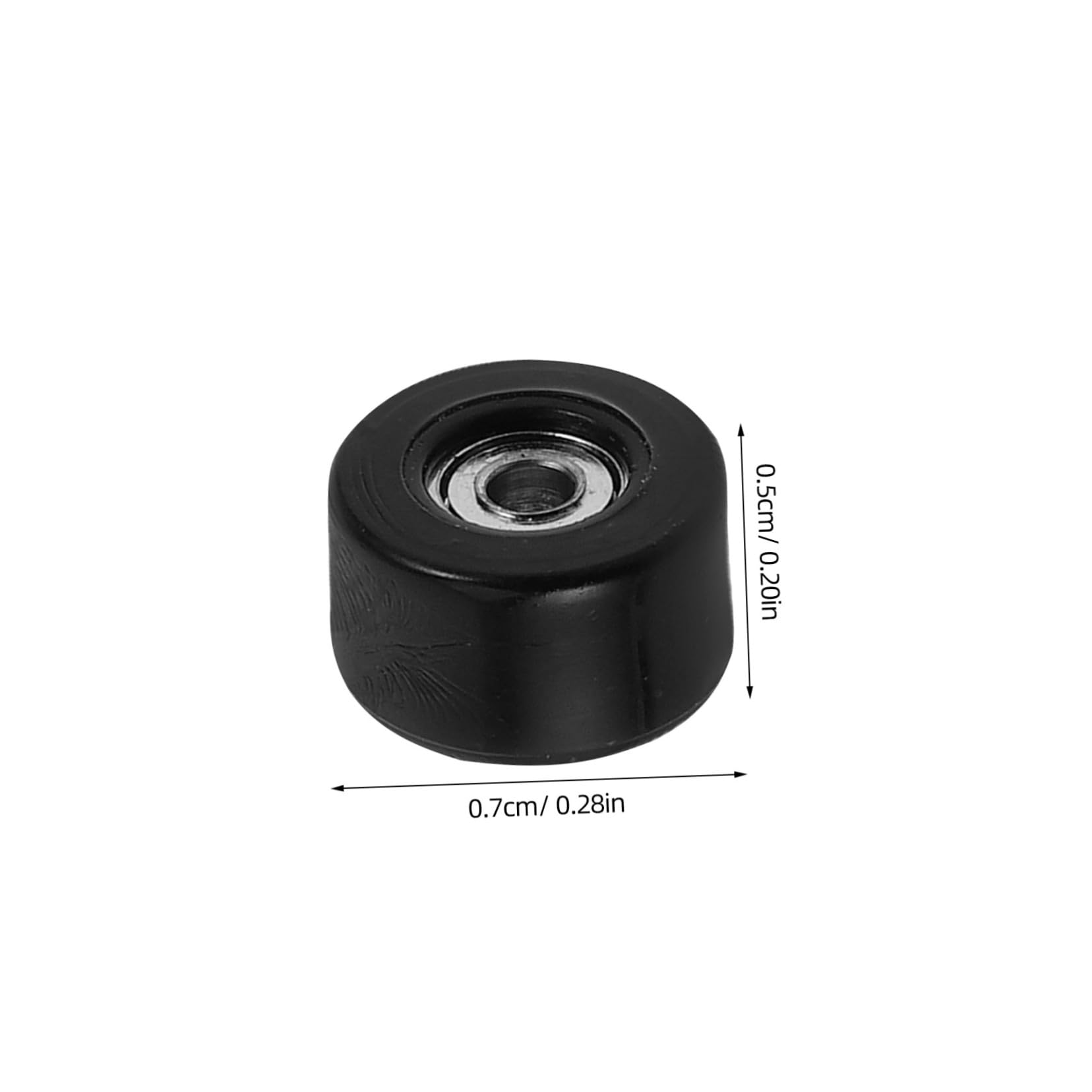 KOMBIUDA 4pcs Highspeed Bearings Finger Skateboard Wheels Pro Accessories Practical Wheel Skateboard Parts Full Set Reusable Wheels