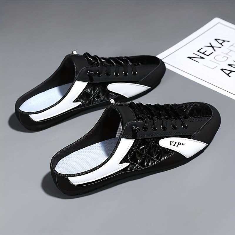 Comfortable Men's Slip-On Mules - Breathable, Lightweight, Non-Slip Casual Shoes for Everyday Wear - Soft, Airy, and Relaxing Footwear for Men2