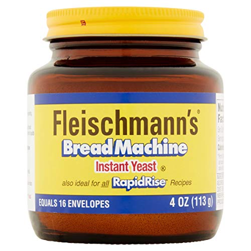 Fleischmann's Bread Machine Yeast, Also Ideal for All Rapid Rise Recipes, Equals 16