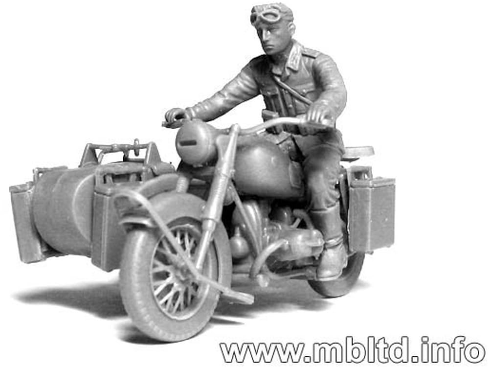 Amazon | マスターボックス(Master Box) 1/35 ドイツ オートバイ