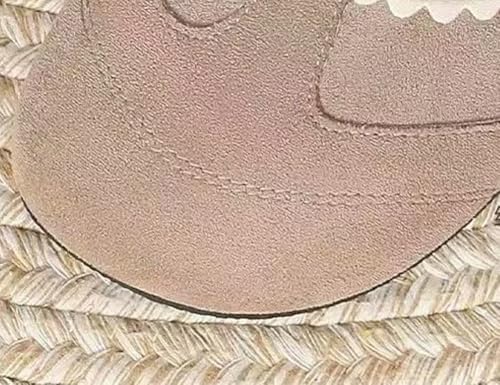 Women's Ballet Flats Suede Mary Jane Shoes with Ankle Strap Round Toe Comfort Cute Slip On Dress Flats 2025 Fall4