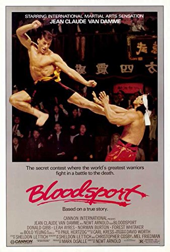 Amazon.com: Decorative Wall Poster Bloodsport (27 x 40 Inches