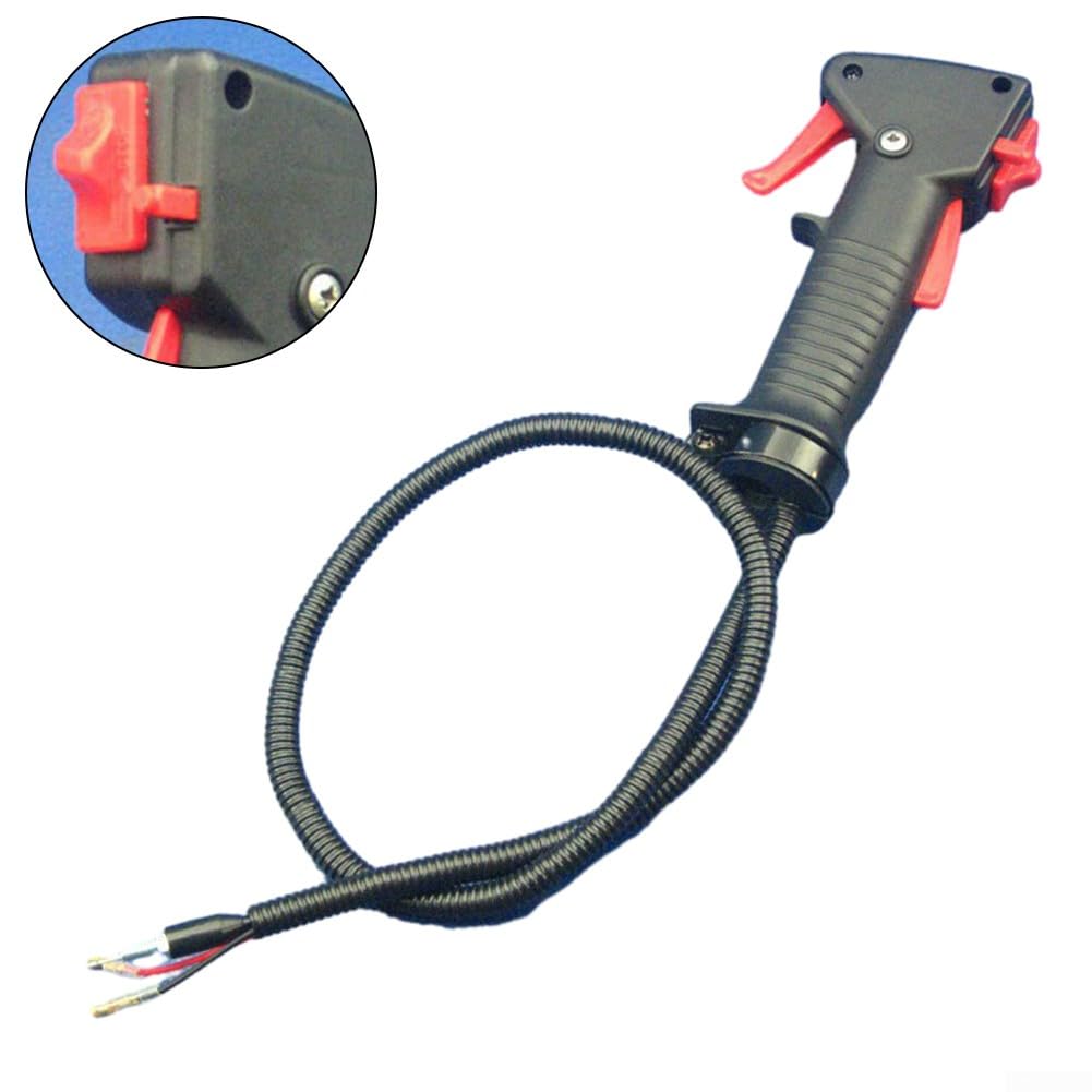 Poignée d'interrupteur de commande d'accélérateur pour Timbertech MS-2TL-52 débroussailleuse pour débroussailleuse débroussailleuse poignée interrupteur accessoires de jardinage outils