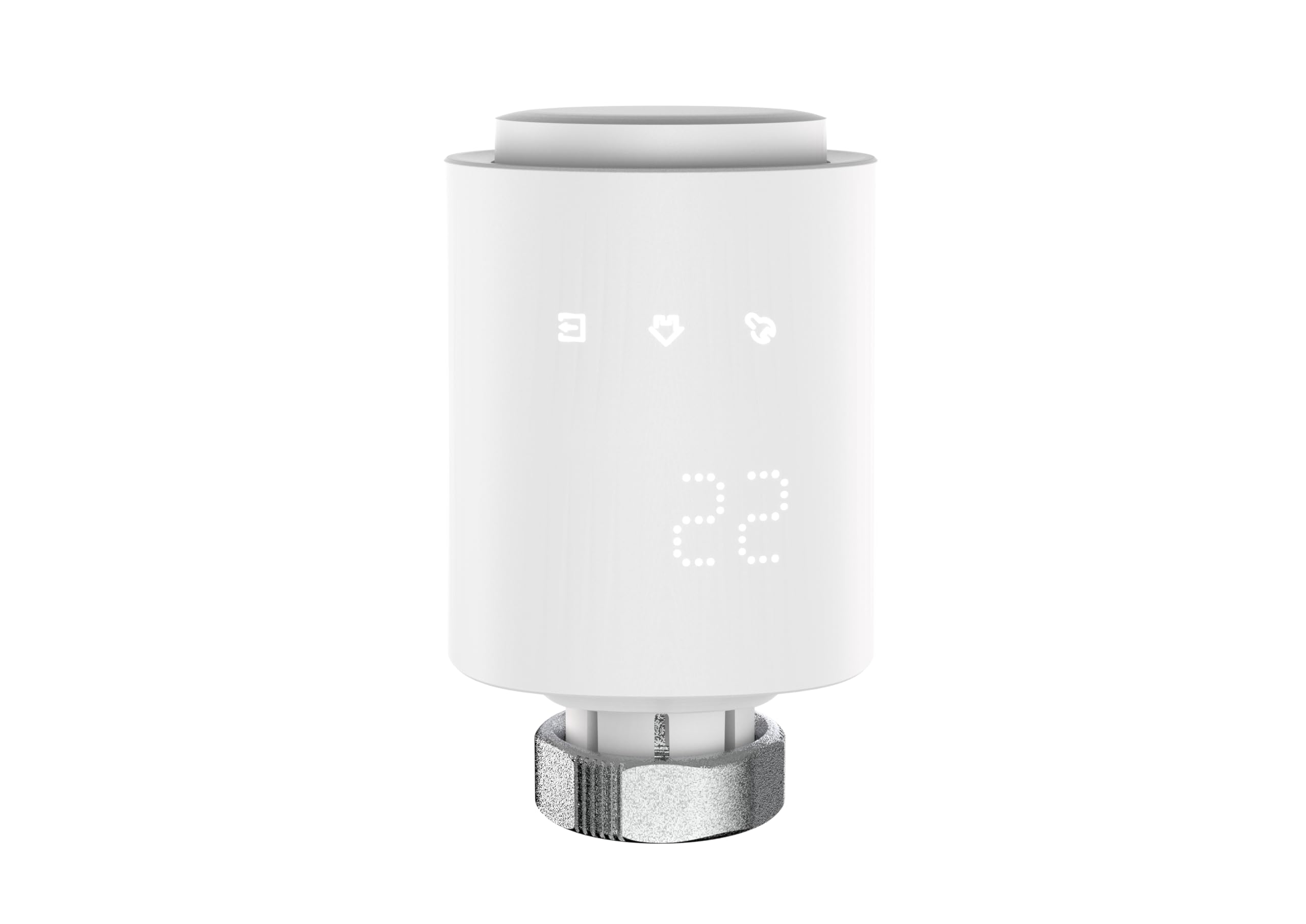 Heizkörperthermostat 3er-Set für eine intelligente Temperatursteuerung mit Zeitprofilen – Heizungsthermostat mit Urlaubsmodus & Frostschutz – 9 Temperaturprofile – Essentials
