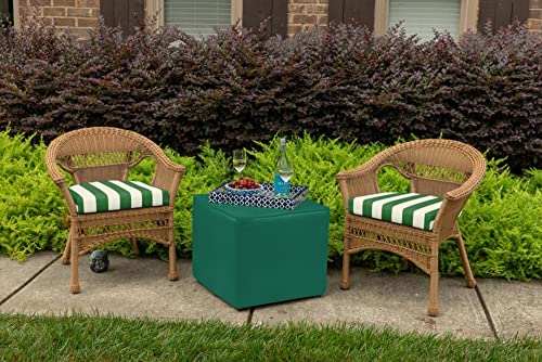 Naturesroom Sunbrella Patio Cushions -Wicker Seat Pad - 19.5\" W x 19.5\" L x 2.5\" T, Outdoor Chair Cushion with Comfort, Style & Durability Designed for Outdoor Living - Made in The USA