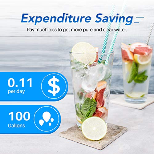 Icepure Faucet Water Filter Replacement For Pur® Plus Rf9999® Fm-2500V, Fm-3700, Rf3375, Pfm400H Pfm450S Pfm150W Pfm350V Pur-0A1 Fm2500V Fm-3700 For All Pur Faucet Filtration Systems, 3Pack #TOP6