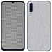 Produktbild atFolix Skin kompatibel mit Samsung Galaxy A50 (2019), Designfolie Sticker (FX-Brushed-Alu), Gebürstet/Bürsten-Struktur