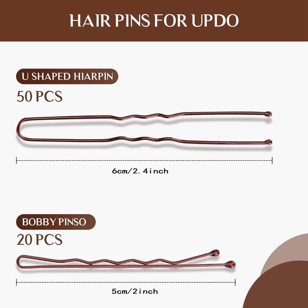 Relleno y Horquillas para Recogidos, Esponja para el Pelo, Relleno, Donas para Recogidos, Volumen para el Cabello Negro.