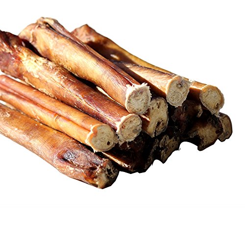 image for Downtown Pet Supply 6 inch Premium Natural Beef Bully Sticks, Jumbo Ex