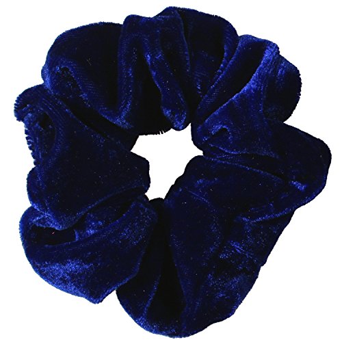 Chouchou in velluto - Blu - ELASTIQUE accessorio