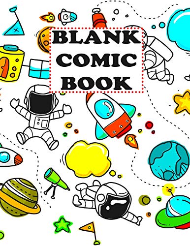Blank Comic Book: Draw Your Own Art And Create A Personalized Comic Sketch Book | 120 Pages (8.5 x 11 inches) image 3