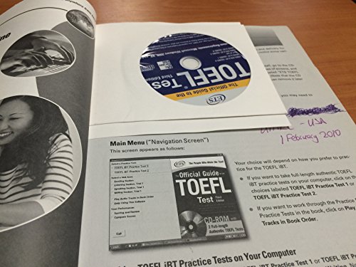 Mcgraw-Hill Educational Testing Service The Official Guide To The Toefl Ibt With Cd-Rom thumb #1