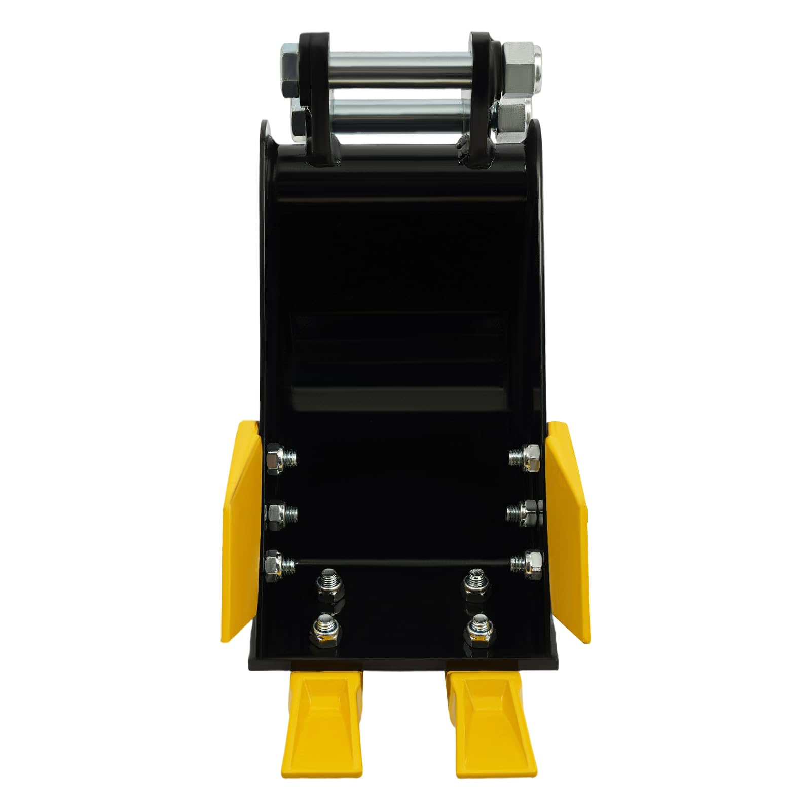 Minibaggerlöffel, 20CM Baggerlöffel für Minibagger 0.8-1.8t, Metall-Grabenbagger mit 2 Zähnen 25 mm Lochdurchmesser Für Sandverladung Erdverladung Saubere Aushubarbeiten