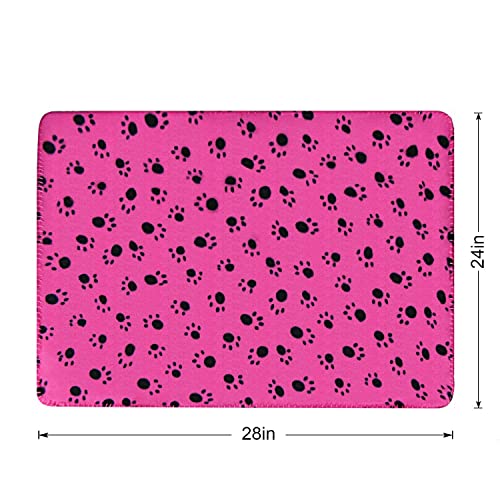 Comsmart Pet Blanket Dog Cat Soft Fleece Blankets Sleep Mat Pad Bed Cover with Paw Print for Kitten Puppy and Other… - Image 7