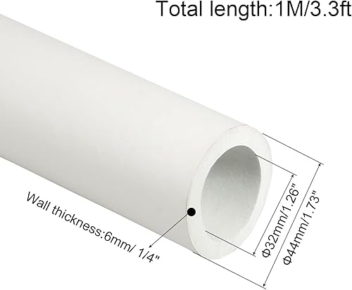 Miniatura 9 de MECCANIXITY Empuñadura de tubo de espuma empuñaduras 1.063 in ID 1.457 in OD 3.3ft rojo para utensilios, fitness, herramientas mango soporte