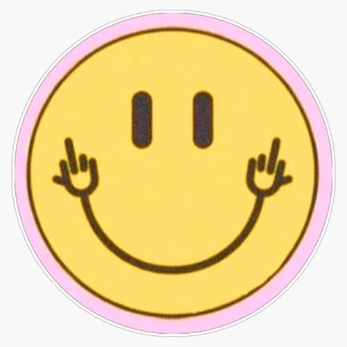 Calcomanía de vinilo divertida para parachoques de 5 pulgadas