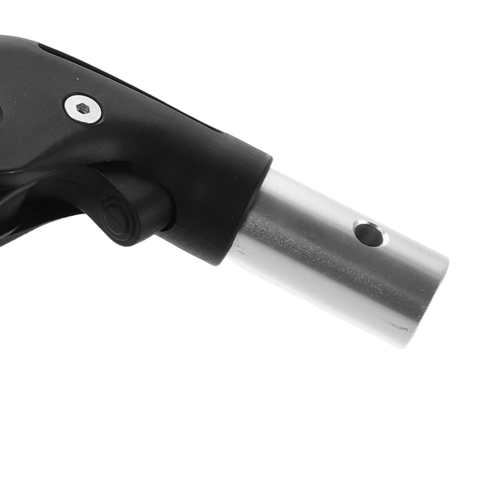 Impugnature Ergonomiche Antiscivolo per Maniglie Carrozzina 22 Mm, Struttura Pieghevole in Plastica e Metallo, per Viaggio e Uso Domestico