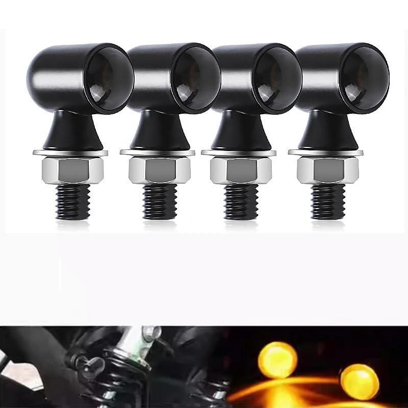 Clignotants moto LED lampe indicateur universel de direction - 2