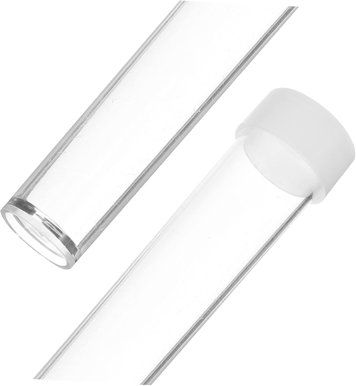 30 Pack Plastic Storage Tubes with Sealing Lids