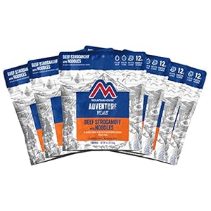 Mountain House Beef Stroganoff with Noodles | Freeze Dried Backpacking & Camping Food | 6-Pack