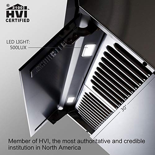 FOTILE JQG7501.E 30" Range Hood Unique SideDraft Design for Under