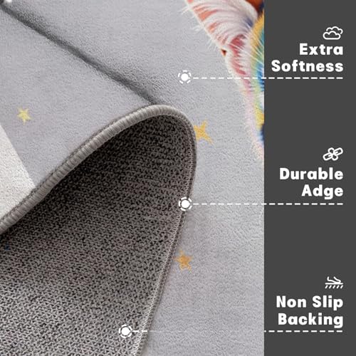 Paillasson intérieur 50x80cm absorbant résistant et lavable