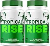 (2 Pack) Tropical Rise for Men Pills - Official TropicalRise Support Capsules All Natural Advanced Formula, Tropicalrise Supplement Pills for Overall Health & Wellness, 120 Capsules for 2 Months