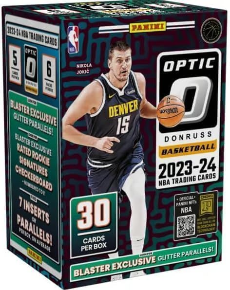 Generic 2023-24 Panini Donruss Optic Basketball Blaster Box (30 Cards/Box) Glitter Parallels