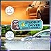 3pcs New Driver Car Magnets, Cute Cartoon Sloth Novice Rookie Student Driver Safety Attention Sticker Highly Reflective Bumper Stickers Please Be Enduring Keep Distance Sign for Trucks & Vehicles
