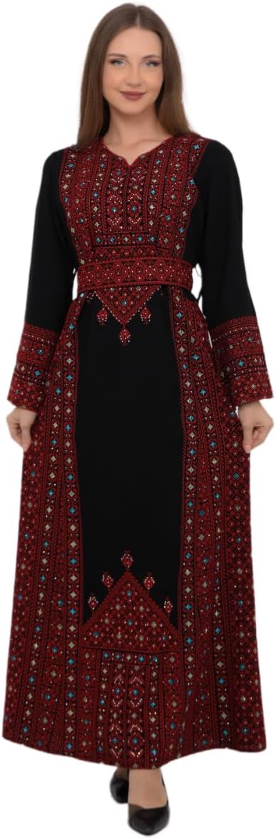 Abayas for Women Muslim - Comfortable Arabic Abaya with Beautiful Embroidery