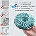 RamPula Silicone Body Scrubber Shower Brush Super-Exfoliating Body Brush with Non-Slip Strap, Eco-Friendly Bath Scrubber for Sensitive/All Skin Types, Gentle Massage & Effective Shower Exfoliation