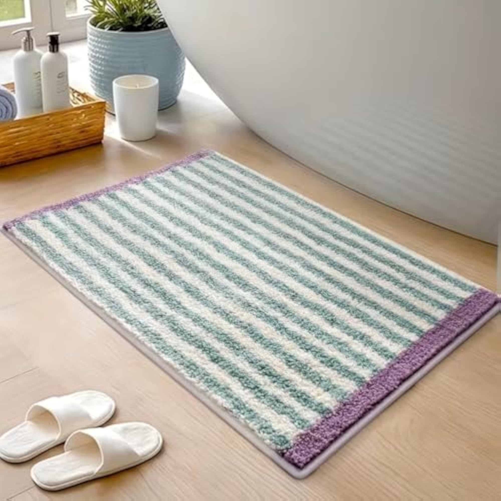 Ultra Soft Microfiber Bath Mat, Super Absorbent