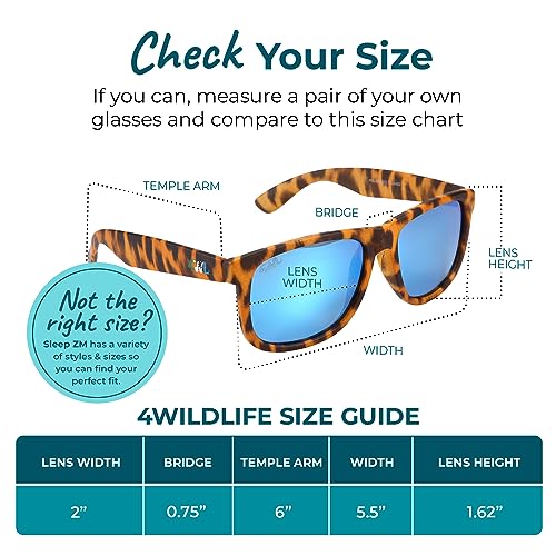 Image of Sleep ZM WildLife Themed Sunglasses to Save Animals