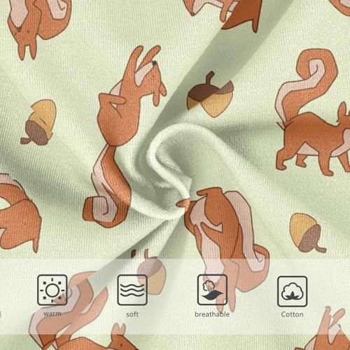 Girls' Underwear Squirrel Cotton Stretch Comfort Toddler Panties3