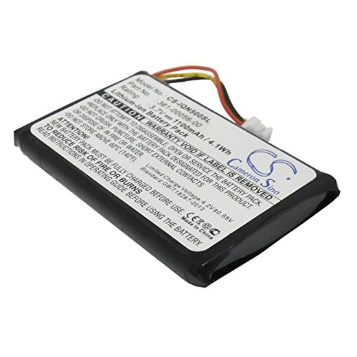 JIAJIESHI Battery 1100mAh / 4.07Wh,Replacement Battery Fit for Garmin Drive 50 LM, Drive 51LMT, Drive 51LMT-S, DriveSmart 5 LMT, Nuvi 30, Nuvi 50, Nuvi 50LM, Nuvi 52, Nuvi 52LM, Nuvi 52LMT, Nuvi 55,