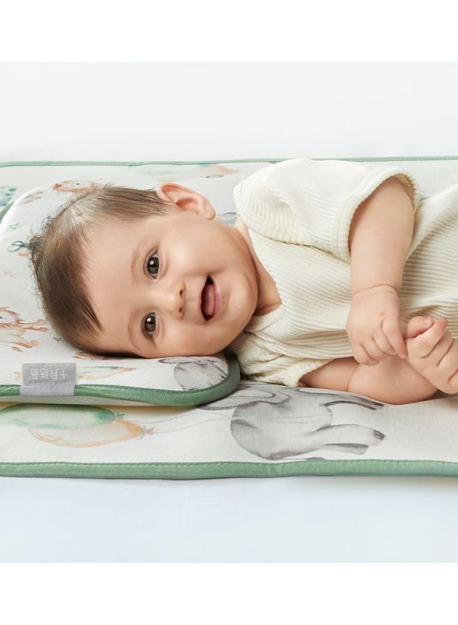 Be a better mom Baby Newborn Nursing Sleeping Pillow Soft and Breathable Toddler Boys and Girls Comfortable Lightweight Shaping Pillows for Kids Infants Infant Head Support for Kids