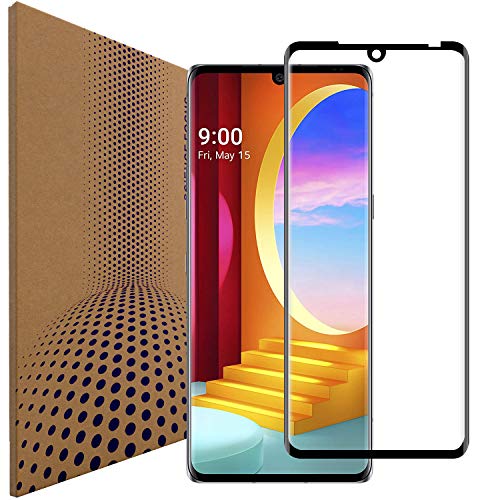 VLP 2 Piezas Compatible con LG Velvet Vidrio Protector de Pantalla, Borde 3D Curvo Anti Huella & Digital Cristal Templado Película Protectora para LG Velvet