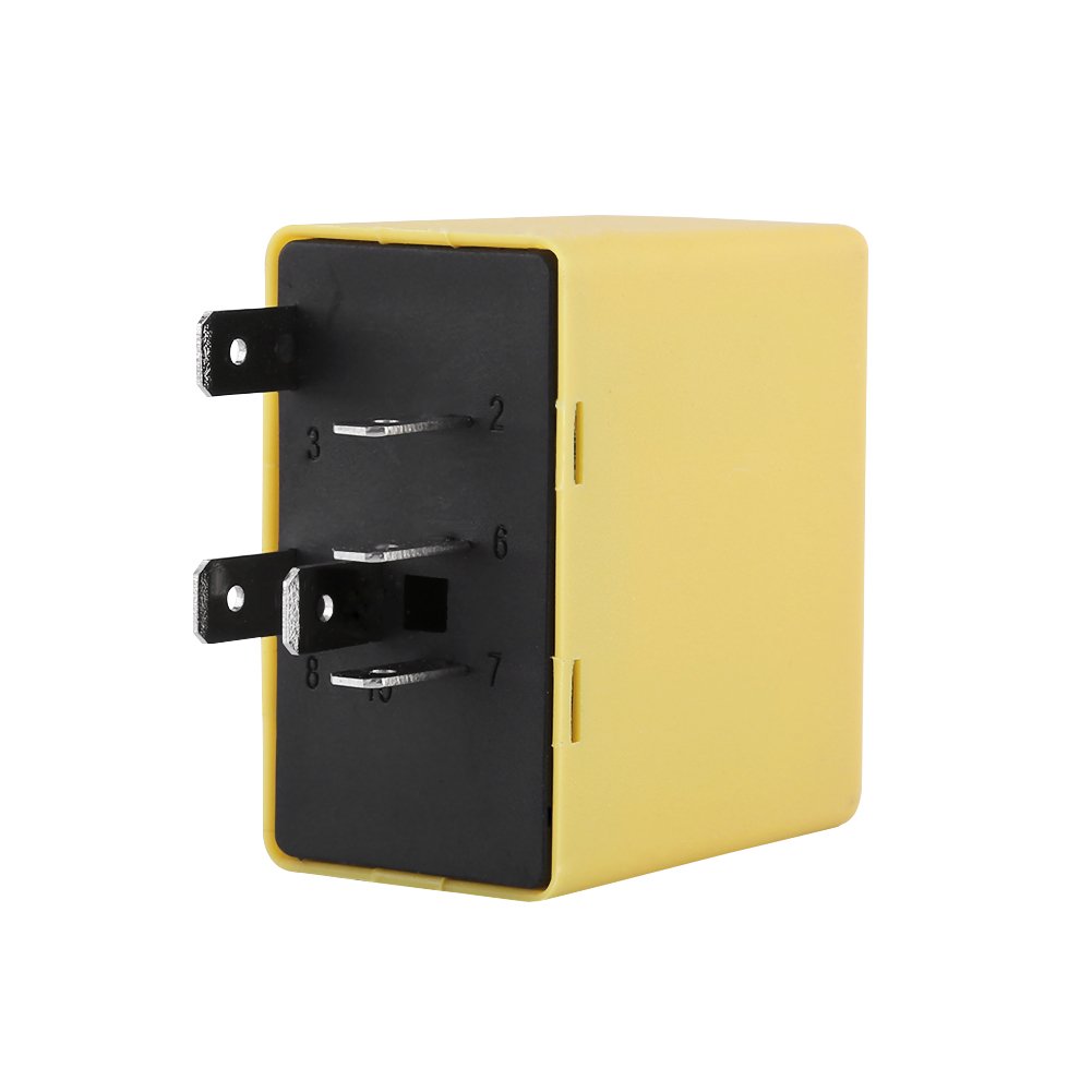 Hlyjoon Indicator Flasher Relay 9134880 Plastic Auto Car Indicator Hazard Relay Module 6238590