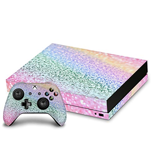 Skin Xbox One X Monika Strigel - Autocollant vinyle licorne avec skins manettes