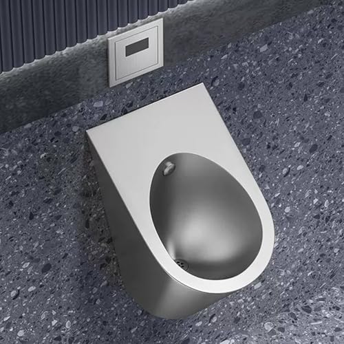 壁掛けセンサー小便器、ファミリーバスルームトイレ、ステンレススチール、商業用男性用フラッシング、ウォッシュアウト
